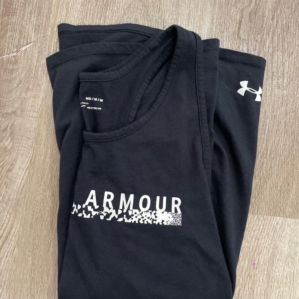 Under Armour Black HeatGear Tank